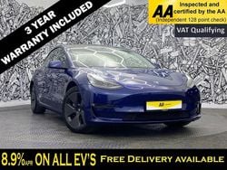 Blue Used 2021 Tesla Model 3 Standard Range Plus Sedan | £17,995 (Fair price)