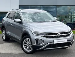 Pyrite silver Used 2024 VW T-Roc Style SUV | £25,858 (Fair price)