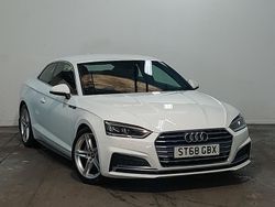 White Used 2018 Audi A5 S-Line Coupe | £15,298 (Good price)