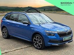 Race blue metallic Used 2022 Skoda Kamiq Monte Carlo SUV | £18,400 (A bit pricey)
