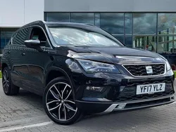 Black Used 2017 Seat Ateca XCELLENCE SUV | £11,393 (Fair price)