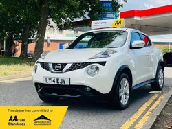 White Used 2014 Nissan Juke Acenta SUV | £5,099 (Fair price)