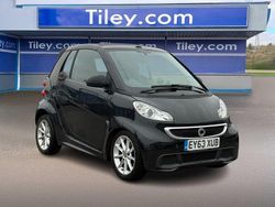 Black Used 2013 Smart ForTwo Cabrio Passion Cabriolet | £4,490 (A bit pricey)