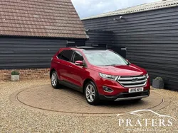 Red Used 2016 Ford Edge Titanium SUV | £11,000 (Good price)
