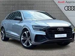 Silver Used 2023 Audi Q8 Black Edition SUV | £53,794 (Fair price)