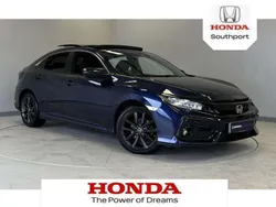 Blue Used 2021 Honda Civic EX Hatchback | £17,495 (Fair price)