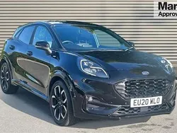 Black Used 2020 Ford Puma Gen-E ST-Line X SUV | £13,450