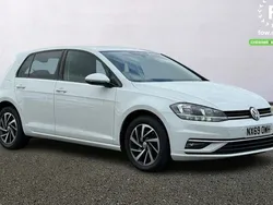 White Used 2019 VW Golf VII Match Hatchback | £13,499 (Fair price)