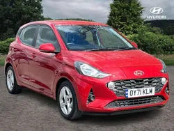 Red Used 2021 Hyundai i10 SE Hatchback | £10,126 (Fair price)
