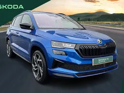 Blue Used 2025 Skoda Karoq SportLine SUV | £29,994 (Fair price)
