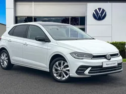 White Used 2023 VW Polo Style Hatchback | £16,790 (Fair price)
