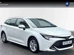 White Used 2022 Toyota Corolla Sport Estate | £18,799 (Good price)