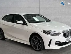 Alpine white Used 2021 BMW 118 M Sport Hatchback | £19,125 (Fair price)