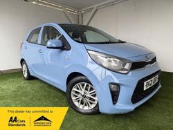 Blue Used 2021 Kia Picanto Hatchback | £7,995 (Super price)