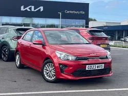 Red Used 2023 Kia Rio 2 Hatchback | £14,495 (Fair price)