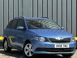 Blue Used 2018 Skoda Fabia SE Estate | £7,495 (Fair price)