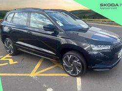 Black magic pearl effect Used 2022 Skoda Karoq SportLine SUV | £24,950 (Fair price)