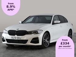 White Used 2020 BMW 320 M Sport Sedan | £22,038 (Fair price)