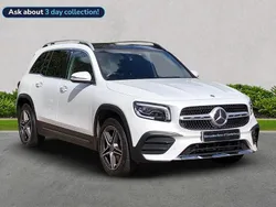 White Used 2022 Mercedes GLB200 AMG Line Premium Plus SUV | £30,794 (Fair price)