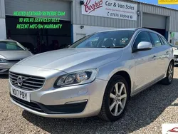 Silver Used 2017 Volvo V60 SE Estate | £9,995 (Fair price)