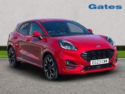 Red Used 2023 Ford Puma ST-Line X Hatchback | £17,599 (Fair price)