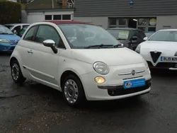 White Used 2009 Fiat 500 Pop Cabriolet | £3,995 (Expensive)