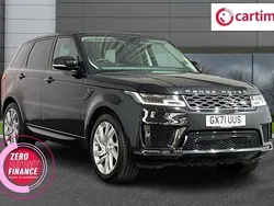 Black Used 2021 Land Rover Range Rover Sport HSE Dynamic SUV | £34,399 (Good price)