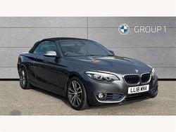 Grey Used 2018 BMW 218 Sport Line Cabriolet | £15,232 (Fair price)