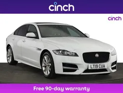 White Used 2019 Jaguar XF R-Sport Sedan | £16,399 (Good price)