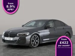 Grey Used 2021 BMW 520 M Sport Sedan | £26,762 (Fair price)