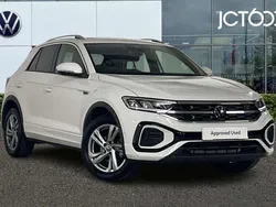 White Used 2024 VW T-Roc R-line SUV | £29,500 (A bit pricey)