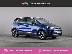 Blue Used 2022 Vauxhall Crossland Ultimate SUV | £15,097 (Fair price)