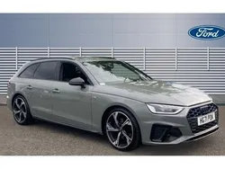 Grey Used 2022 Audi A4 Black Edition Estate | £24,194 (Fair price)
