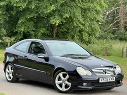 Black Used 2006 Mercedes C200 Sport Edition Coupe | £1,777 (Fair price)