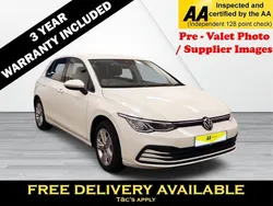 White Used 2021 VW Golf VIII Life Hatchback | £15,695 (Good price)