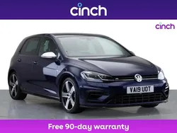 Blue Used 2019 VW Golf VII R Hatchback | £21,999 (Good price)
