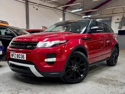 Red Used 2013 Land Rover Range Rover evoque Dynamic Coupe | £8,990 (Fair price)