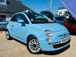 Blue Used 2014 Fiat 500 Lounge Hatchback | £5,995 (Fair price)