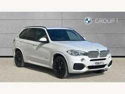 White Used 2018 BMW X5 M Sport SUV | £26,995 (Expensive)