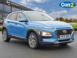 Blue Used 2020 Hyundai Kona Premium SUV | £13,990 (Fair price)