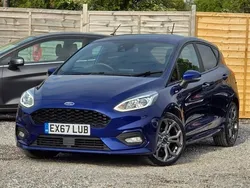 Blue Used 2017 Ford Fiesta ST-Line Hatchback | £7,980 (Fair price)