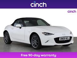 White Used 2019 Mazda MX5 Cabriolet | £13,449 (Super price)