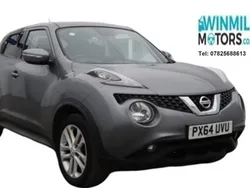 Grey Used 2014 Nissan Juke Acenta Premium SUV | £2,895 (A bit pricey)