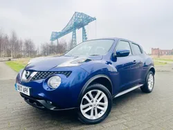 Blue Used 2017 Nissan Juke Acenta SUV | £5,895 (Fair price)