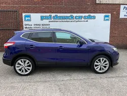 Blue Used 2017 Nissan Qashqai Tekna SUV | £8,857 (Good price)