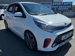 White Used 2018 Kia Picanto GT-Line Hatchback | £7,995 (Fair price)