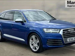 Blue Used 2017 Audi SQ7 Comfort SUV | £35,389 (Good price)