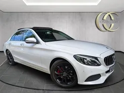 White Used 2015 Mercedes C200 Premium Sedan | £15,475 (A bit pricey)