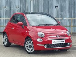 Red Used 2023 Fiat 500 Hatchback | £10,998 (Fair price)