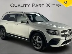 White Used 2022 Mercedes GLB200 AMG line SUV | £25,200 (Fair price)